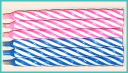 Candeline per torta